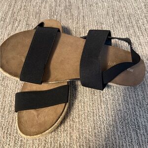 Madden Girl Black Sandals